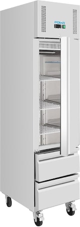 thumbnail of Polar G-Serie Einzeltür & 2 Schubladen Slimline GN Schrankkühlschrank
