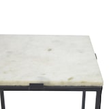 thumbnail of LOFT42 Marble Bijzettafel Vierkant Wit - Metaal - Marmer - 32x32x46