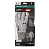 thumbnail of Coverguard - Gants anti-coupures gris enduit PU EUROCUT P500 (Pack de 5) Gris Taille 9