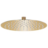 thumbnail of Helloshop26 - Soffione doccia a pioggia soffione doccia a spruzzo doccetta accessorio da bagno acciaio inox 25 cm rotondo oro 02_0002086