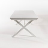 thumbnail of Mesa para exterior extensible de 215 cm a 295 cm, Aluminio color blanco, Tamaño: 215/295x98x78 cm