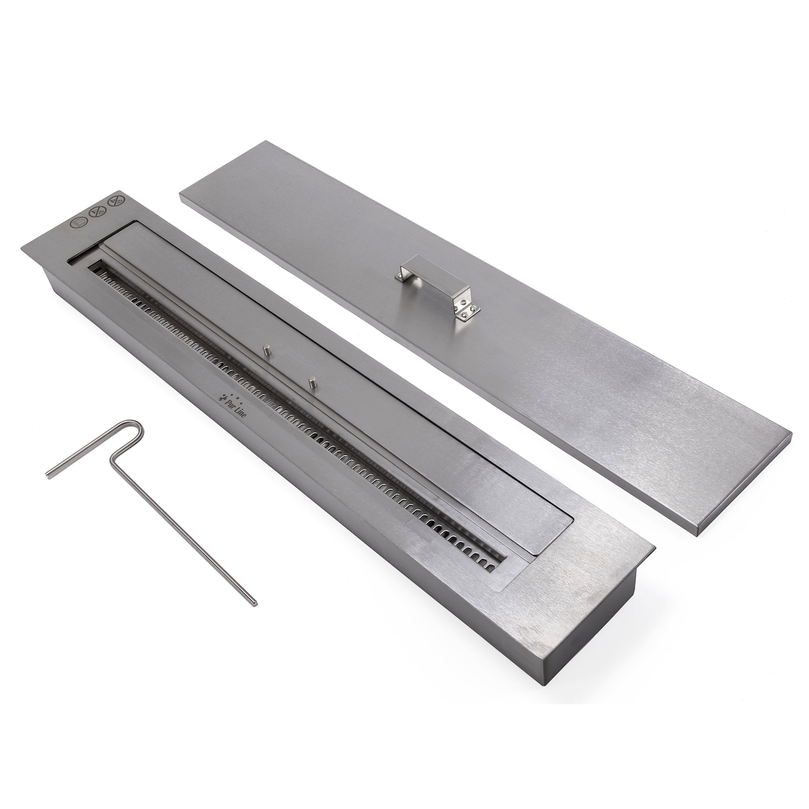 Queimador Bioetanol Inox de Encastrar 5000W F9690