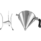 thumbnail of Royal Catering Fülltrichter - 1.8 L - Edelstahl - 3 Füllspitzen - ergonomischer Griff