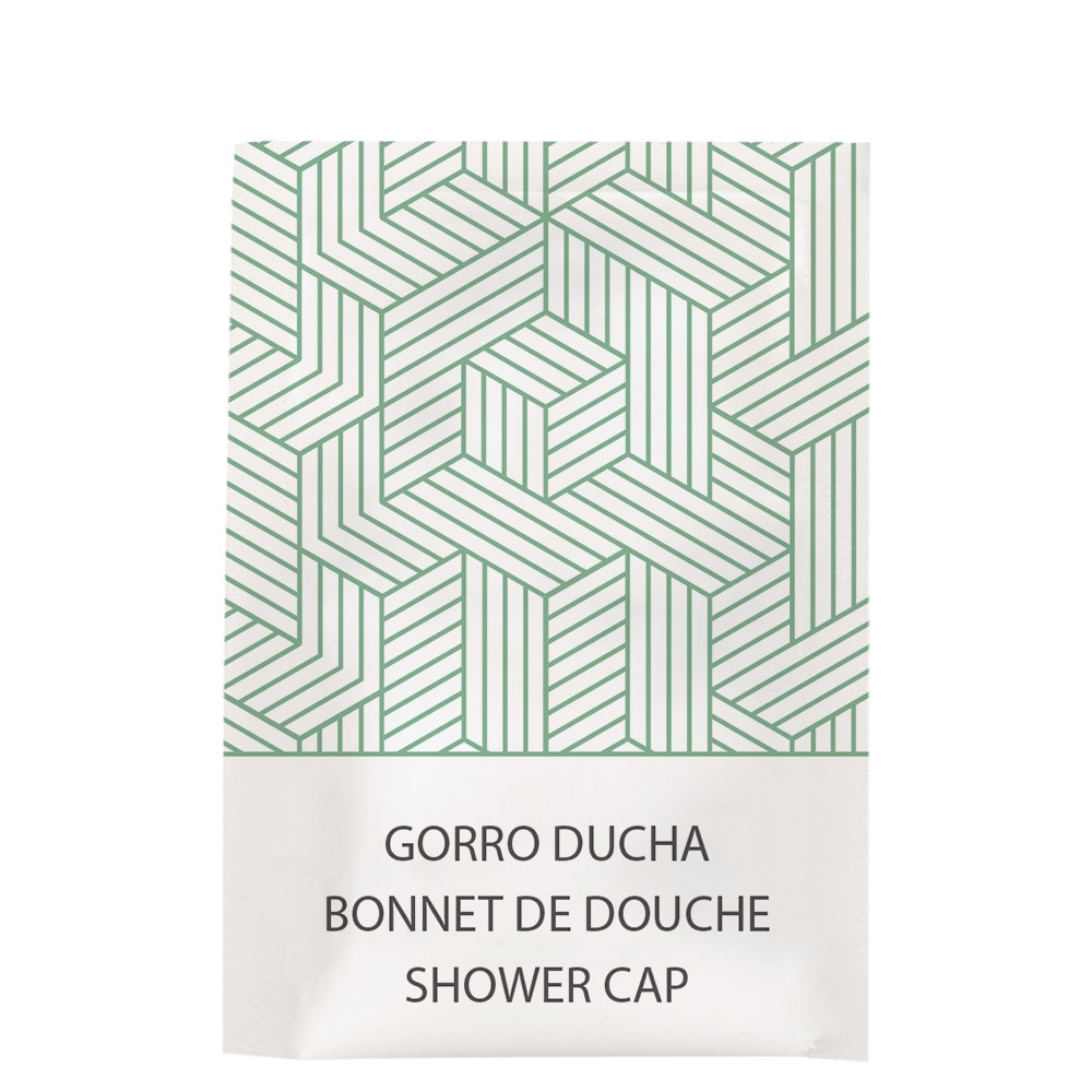 Gorros Ducha Enfundados Blanco 'Therapy'  6X10,5 Cm Blanco Pe (250 Unidades)