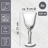 thumbnail of Ritzenhoff & Breker Perpetuo Weinglas 330 ml 4er Set