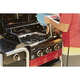 thumbnail of Char-Broil Gas & Holzkohle Hybridgrill Gas2Coal 330 + Seitenbrenner + elektronische Zündung + patentierte Kohleschale #140721