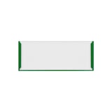 thumbnail of CombiCraft Etikettenhalter Aluminium selbstklebend 75x30mm in Grün - pro 10 Stück