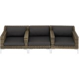 thumbnail of tectake Pieza modular para conjunto de ratán Villanova central  antracita-jaspeado - 404417