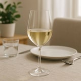 thumbnail of WellHome - Set mit 4 Weißweingläsern (520 ml) mit geprägtem Streifendesign