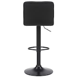 thumbnail of Sgabello imbottito bar Feni in velluto nero