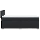thumbnail of vidaXL Boxspringbett mit Matratze Schwarz 90x190 cm Kunstleder