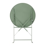 thumbnail of SVITA BERLIN Bistroset Metalen Zitgroep Balkon Opvouwbare Tafel Stoelen Mint