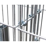 thumbnail of Wilk Gabionenzaun aus Draht Ø 5mm, feuerverzinkt, 120x140x25cm, Steinbedarf ca. 500 kg