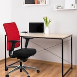 thumbnail of Bureaustoel Pro Tec 350, zwart / rood hjh OFFICE