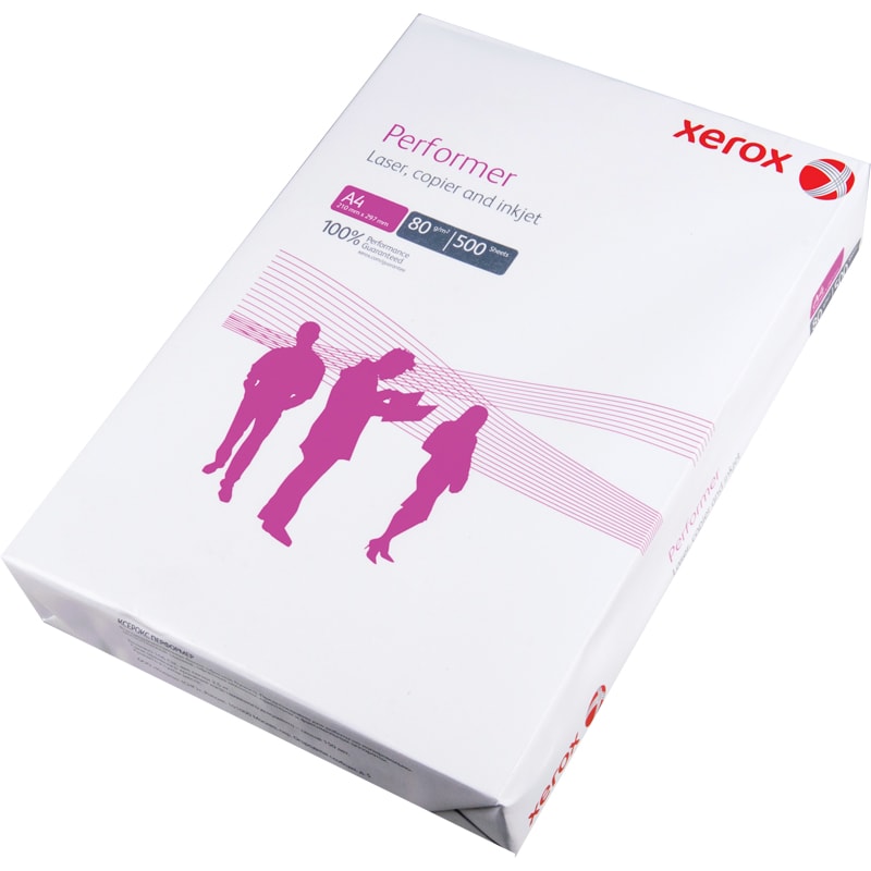 Xerox Performer Normalpapier Weiß 5x500 Blatt A4 210 x 297 mm 80 g/m2