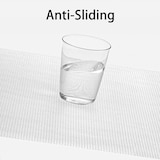 thumbnail of Intirilife 6x Kühlschrankmatten Anti-Bakteriell in Transparente - 45 x 30 cm - Rutschfeste Schubladen Matte Einsatz für Kühlschrank