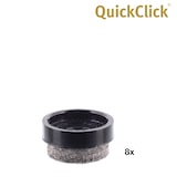 thumbnail of WAGNER QuickClick® Filzgleiter ULTRASOFT SLIM - 8er-Set Ersatzgleiter Ø 17 mm - für Basis Ø 17 mm - DE Ware - 15816100