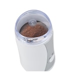 thumbnail of Molinillo de café Jata ML132 con recipiente y cuchilla de acero inoxidable. Capacidad 65 g. Visor de la molienda y sistema de cierre de seguridad