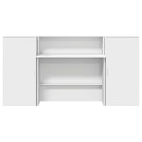 thumbnail of Bureau de réception blanc 200x50x103,5 cm bois d'ingénierie Modèle Atlas Infinite Pure