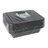 thumbnail of PAPSTAR, Menuschalen, PP 1-vaks 4,5 cm x 22,7 cm x 17,8 cm zwart