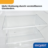 thumbnail of Exquisit Kühl-Gefrierkombination, 173 Liter, Standgerät, Kühl- und Gefrierschrank, 4-Sterne-Gefrierfach, LED-Beleuchtung, leise, KGC232-60-E-040C