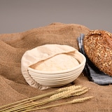 thumbnail of KESPER Gärkörbchen mit Stoffeinlage, Rattan 19630