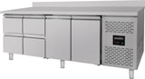 thumbnail of vaiotec Kühltisch / 2 Türen & 4 Schubladen inkl. Aufkantung - Monoblock, 2230 x 700 mm