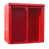 thumbnail of Gasflaschen Container B M1 lackiert RAL3000 Feuerrot Umwelt Lagertechnik