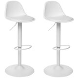 thumbnail of Pack 2 Taburetes de Bar Regulables Well Home en color Blanco