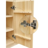 thumbnail of 90.50-25 Highboard Kommode Anrichte Kiefer Sideboard natur 3 Schubladen, 3 Türen