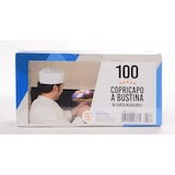 thumbnail of Paperlynen Horeca copricapo a bustina in carta, bianco 85 mm, 100 pezzi