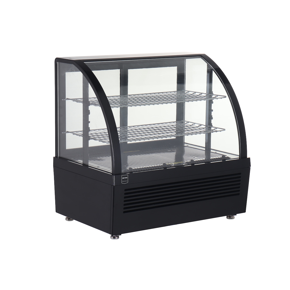 METRO PROFESSIONAL Tafelmodel koelvitrine GCV1100, 70.5 x 47.2 x 68.7 cm, 100 L, zwart
