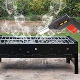 thumbnail of Soffiatore manuale per accensione barbecue Pistola accendifuoco BBQ Fan