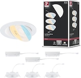 thumbnail of Paulmann LED Einbauleuchte White Select Aumus 3er-Set   rund 105mm 90°  3x5W 3x700lm 230V dimmbar 2700 - 6500K Weiß 92254