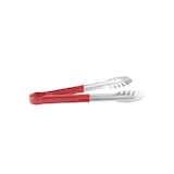 thumbnail of METRO PROFESSIONAL Pinzas para servir, acero inoxidable/vinilo, 30 cm, rojo/plateado