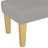 thumbnail of Helloshop26 - Sitzbank 100 x 30 x 30 cm hellgrauer Stoff 02_0010680