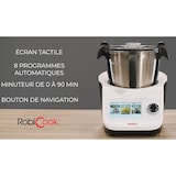 thumbnail of ROBBY Robot Cuiseur Multifonctions Avec Balance Intégrée Et écran Tactile + Un Bol Supplémentaire robicook + bol