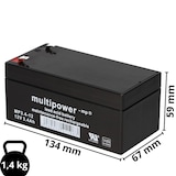 thumbnail of AKKU BATTERIE kompatibel für 24V TREPPENSTEIGER STEIGHILFE ALBER SCALA MOBIL S31 MP