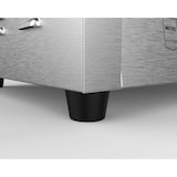 thumbnail of METRO Professional Dubbele contactgrill GPG2201, roestvrij staal, 57 x 36 x 20 cm, geribbeld, met vetopvangbak, zilver