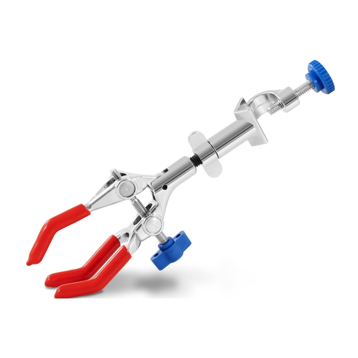 Steinberg Systems Pinza para soporte de laboratorio - 200 mm - con nuez