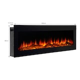 thumbnail of Wandkamin Elektrokamin Brixen B180 cm
