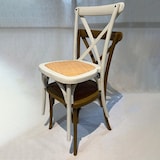 thumbnail of EME Silla Crossback Imitación Madera Nogal - Polipropileno
