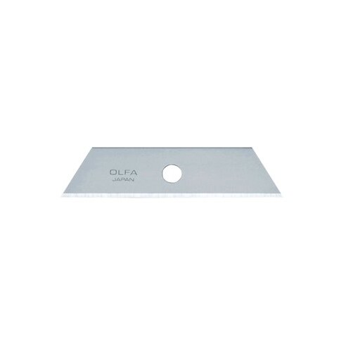 Juego de 5 cuchillas "SKB-2/5B" trapezoidales para trabajos estándar de 17,5mm de ancho color plata