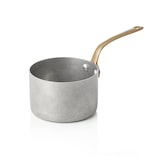 thumbnail of Serviertopf STEEL & STYLE, mit Messinggriff, 280 ml, Ø 9 cm, vintage, Messing, PVD, Chromnickelstahl