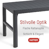 thumbnail of Allibert Loungeset Victoria Monaco mit Tisch Lyon anthrazit - Premium - Rattanoptik, wetterfest