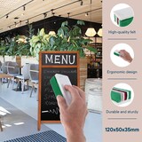 thumbnail of Apagador de quadro de giz em feltro Europel 120x50x35 mm - 10 peças