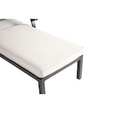 thumbnail of Merax Sonnenliege Garten Alu Liegestuhl verstellbar wetterfest mit Polster Outdoor Relaxliege Rückenlehne mehrfach verstellbar, Beige