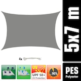 thumbnail of UV Sonnensegel Wasserdicht 7x5 - Rechteckig - Sonnenschutz Segel Garten Terrasse