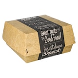 thumbnail of PAPSTAR, Hamburgerbox giant karton (Good Food) | 18 x 18 cm