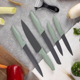 thumbnail of San Ignacio - Juego de 5 Cuchillos acero inoxidable con Pelador de revestimiento antiadherente Cedar
